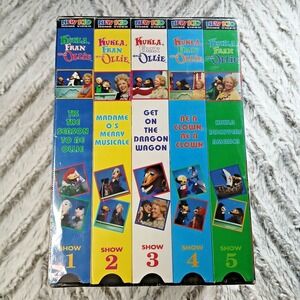 Kukla, Fran &‎ Ollie New Kid VHS 5 Tape Box Set Premiere Collector's Edition ZA